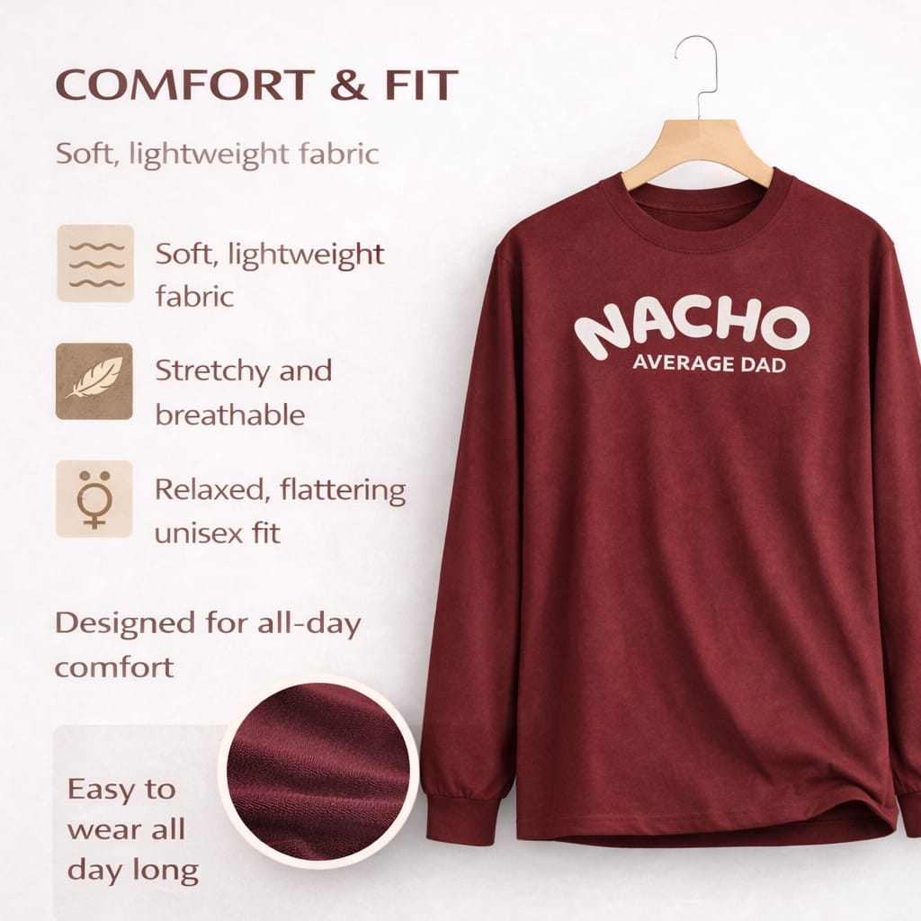 Nacho Minimal Long Sleeves Shirt