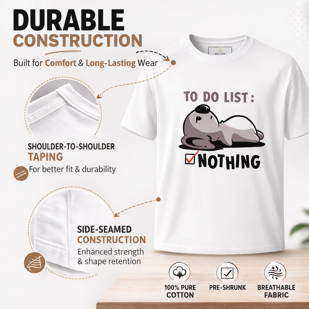 To Do List Cute Women's Graphic Tee | Cotton