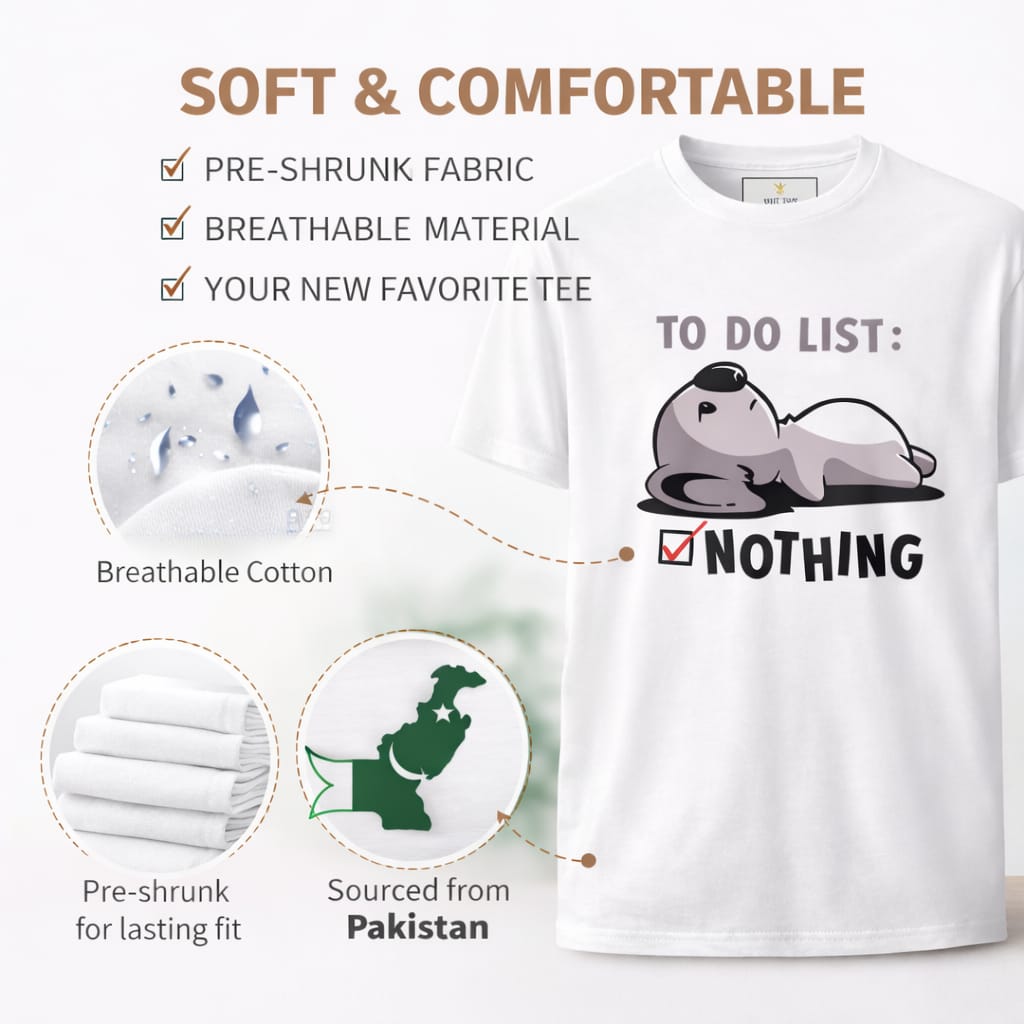 To Do List Cute Women's Graphic Tee | Cotton