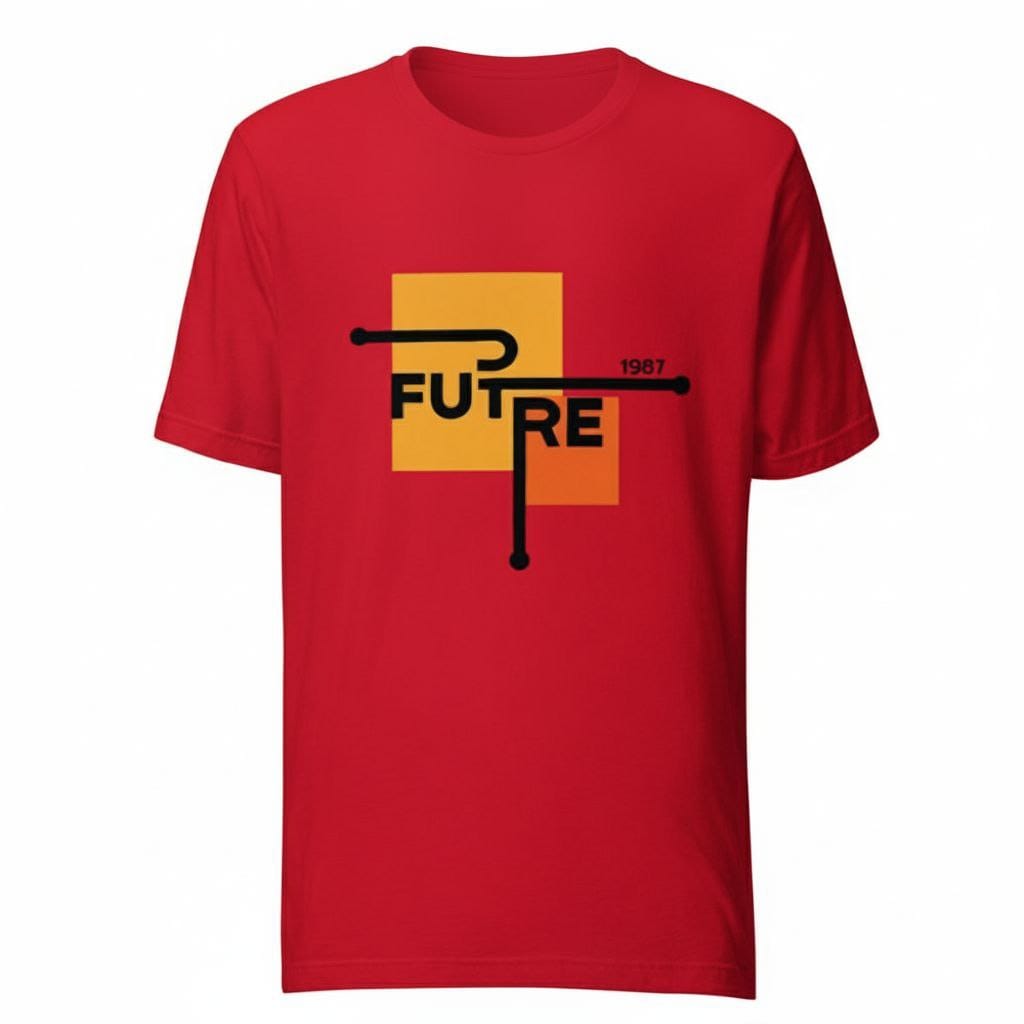 Red Future 1987 Graphic T-Shirt