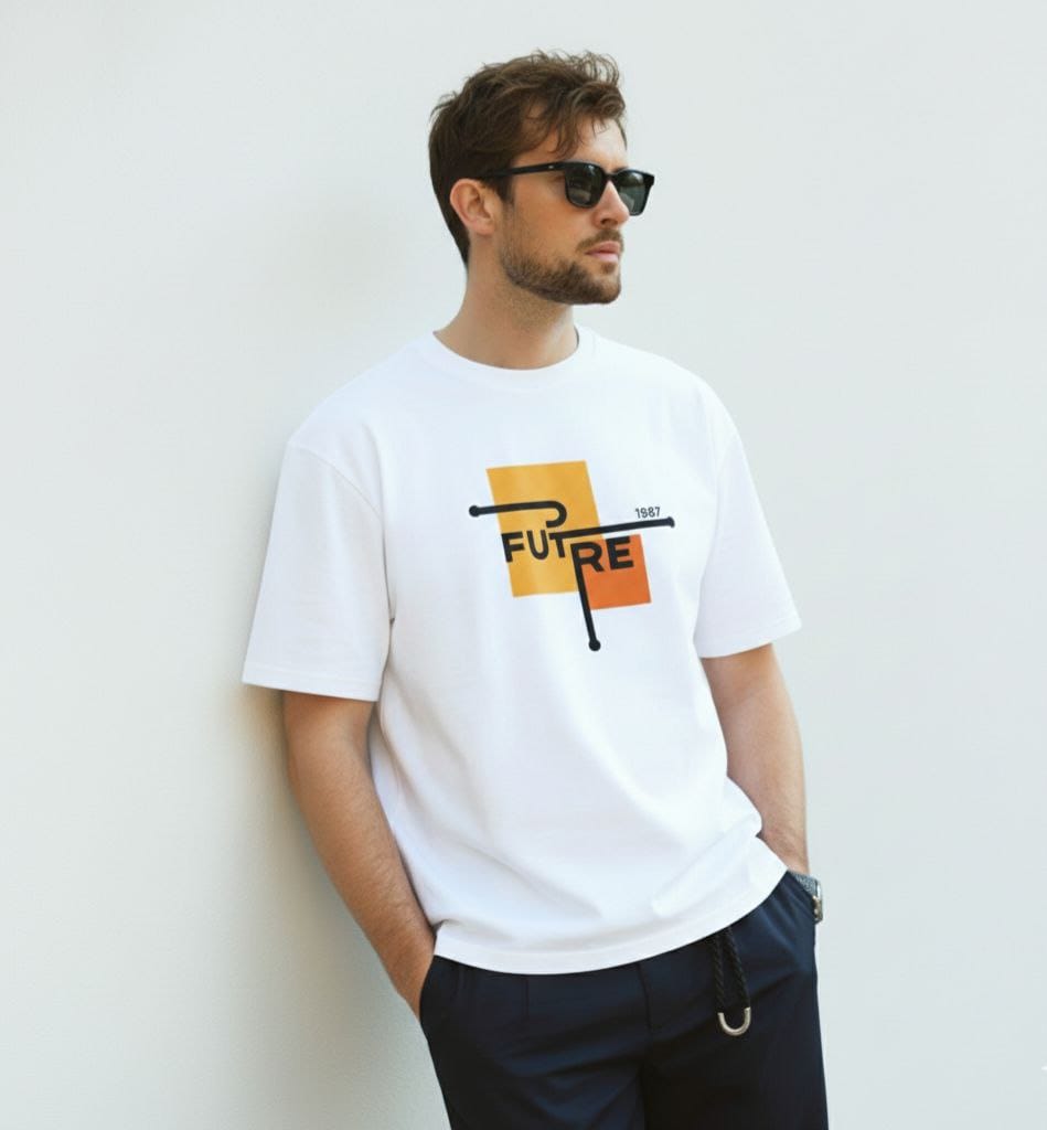 Unisex Future 1987 Graphic T-Shirt | Cotton