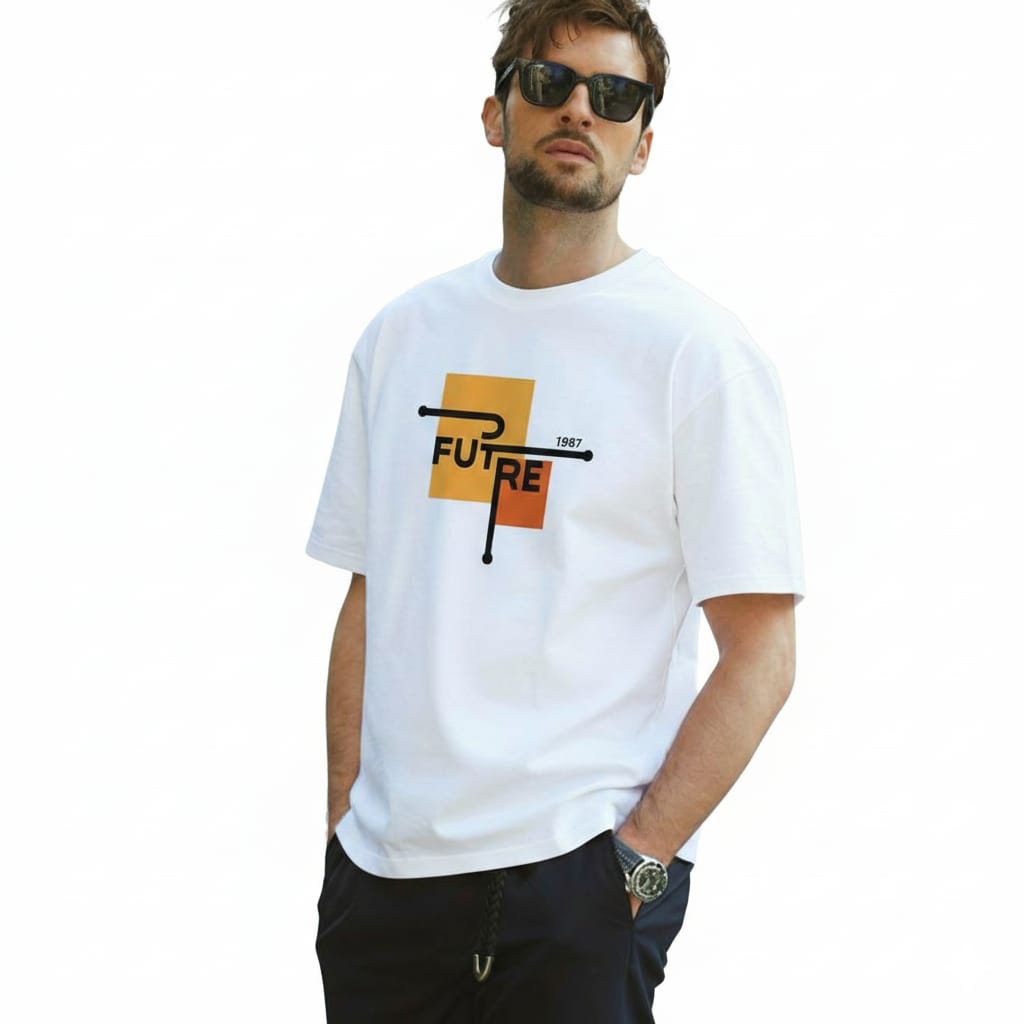 Unisex Future 1987 Graphic T-Shirt | Cotton