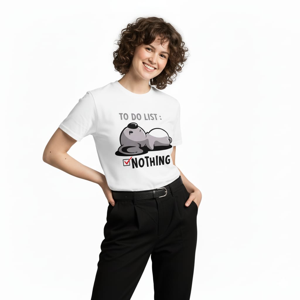To Do List Cute Women's Graphic Tee | Cotton