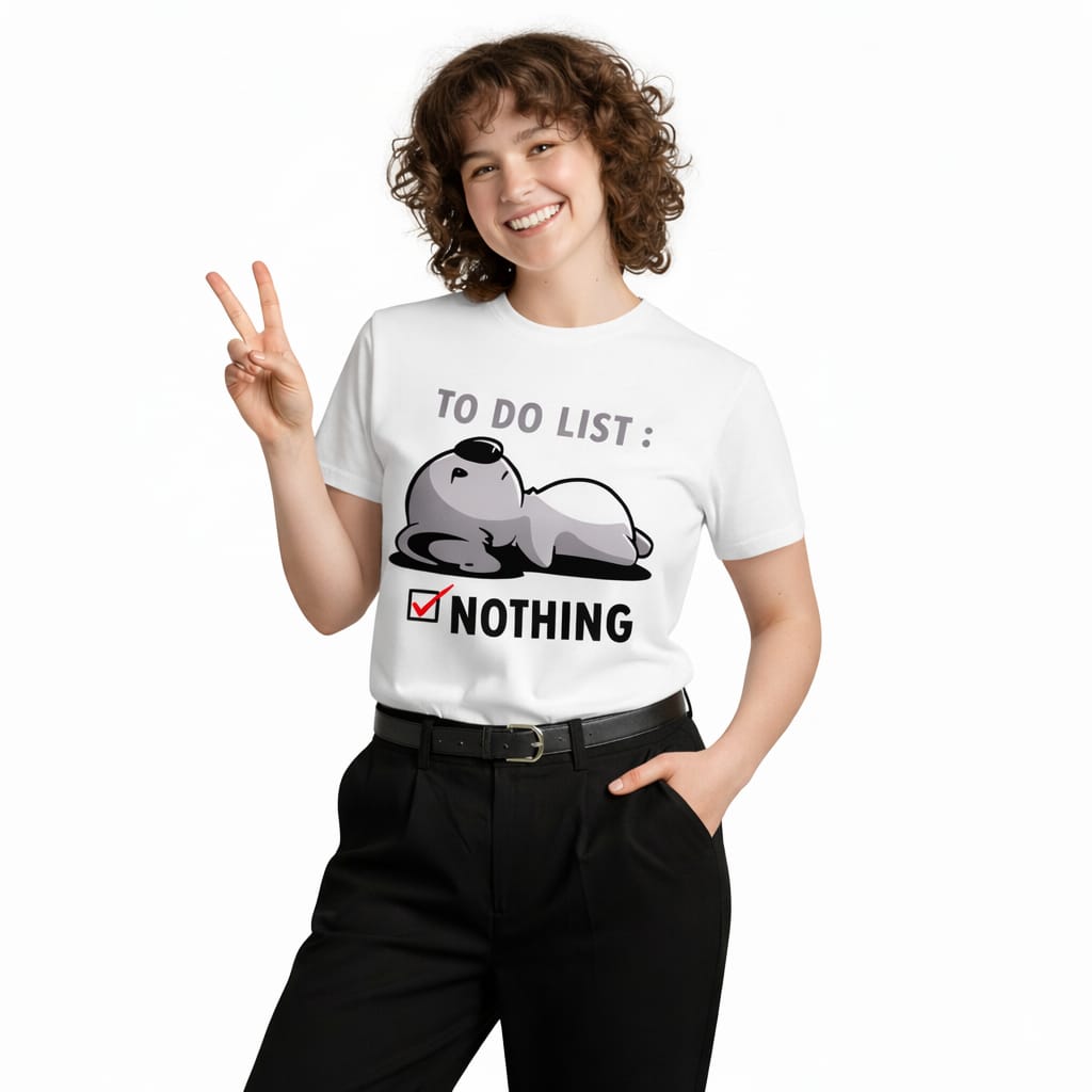 To Do List Cute Women's Graphic Tee | Cotton
