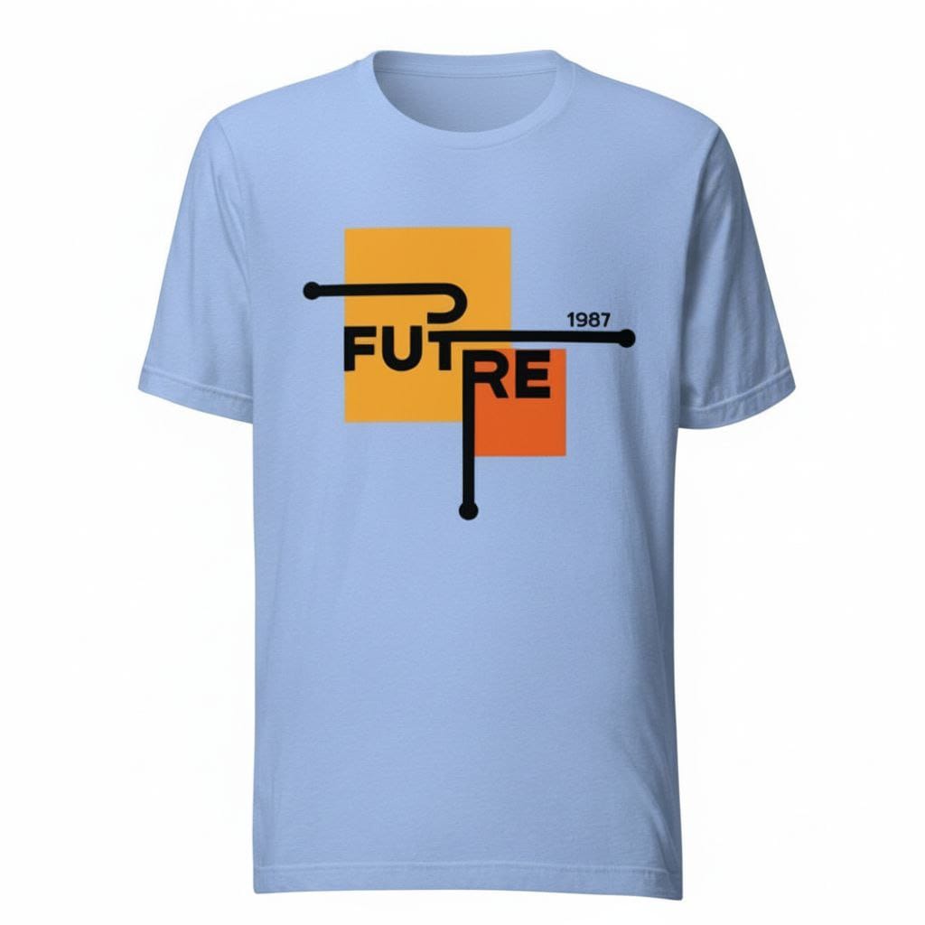 Unisex Future 1987 Graphic T-Shirt | Cotton