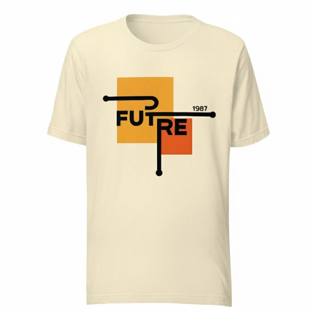 Unisex Future 1987 Graphic T-Shirt | Cotton