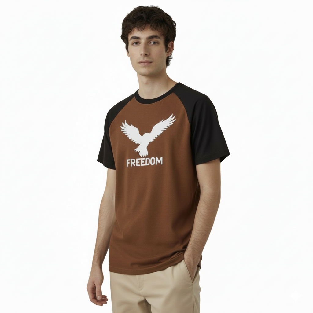 Men’s cotton crew neck Graphic T-shirt